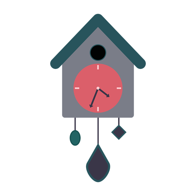 Horloge à Coucou Karlsson - Modèle Cuckoo House Vert Jungle - Style Moderne